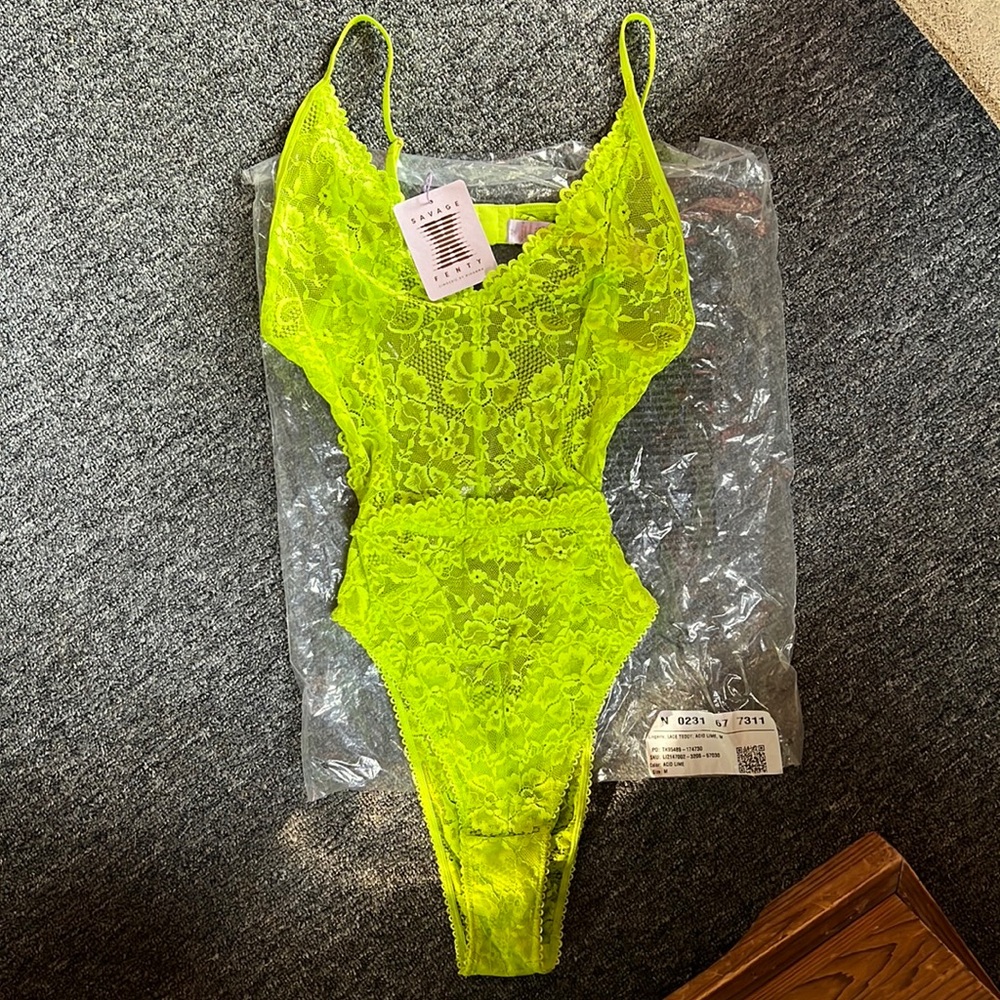 Savage X Fenty lace teddy